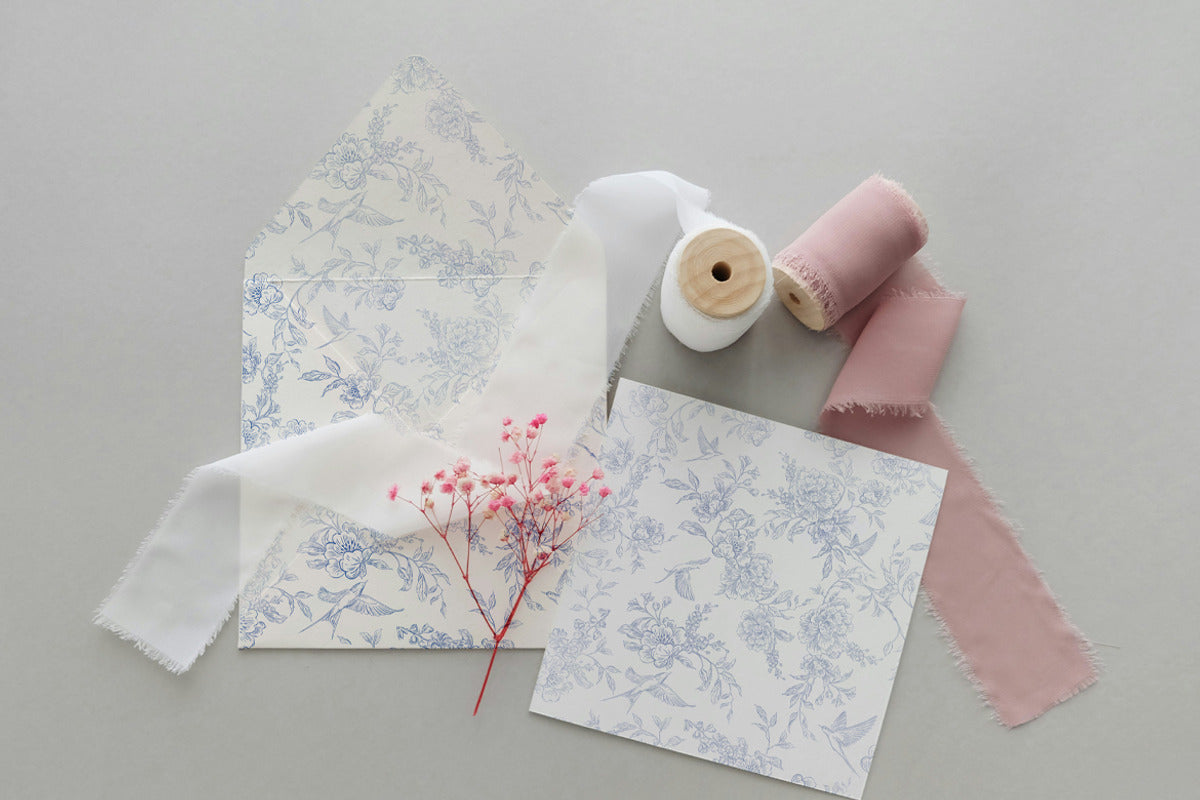 Graphic Blue Wedding Collection