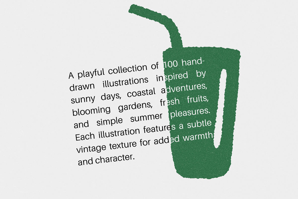 Summerfolk: 100 Summer Illustrations