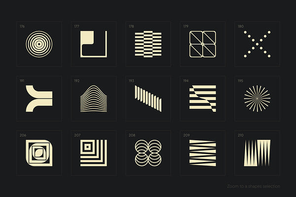 Geometrica - Vol.2 (Brutalist Kit)